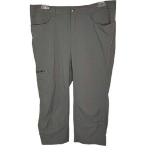 Patagonia Rock Craft Stretch Nylon Capris - Gray - 14